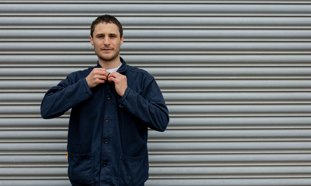 Service Works x Kitchen 94 dark navy jacket