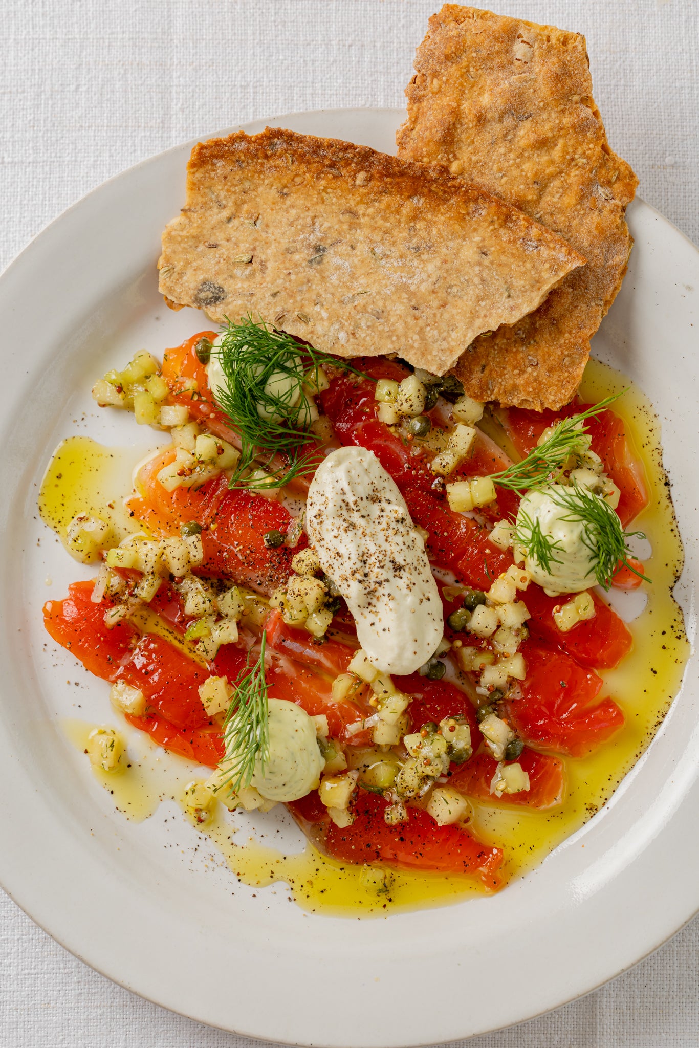 Gourmet plated dishes for event catering by Kitchen 94 London