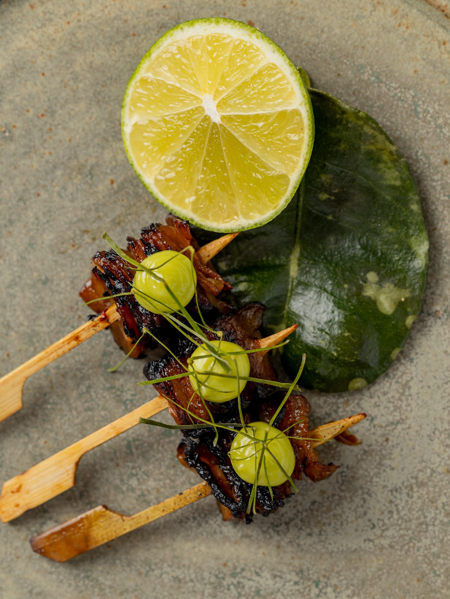 Handcrafted canapes by Kitchen 94 London caterers