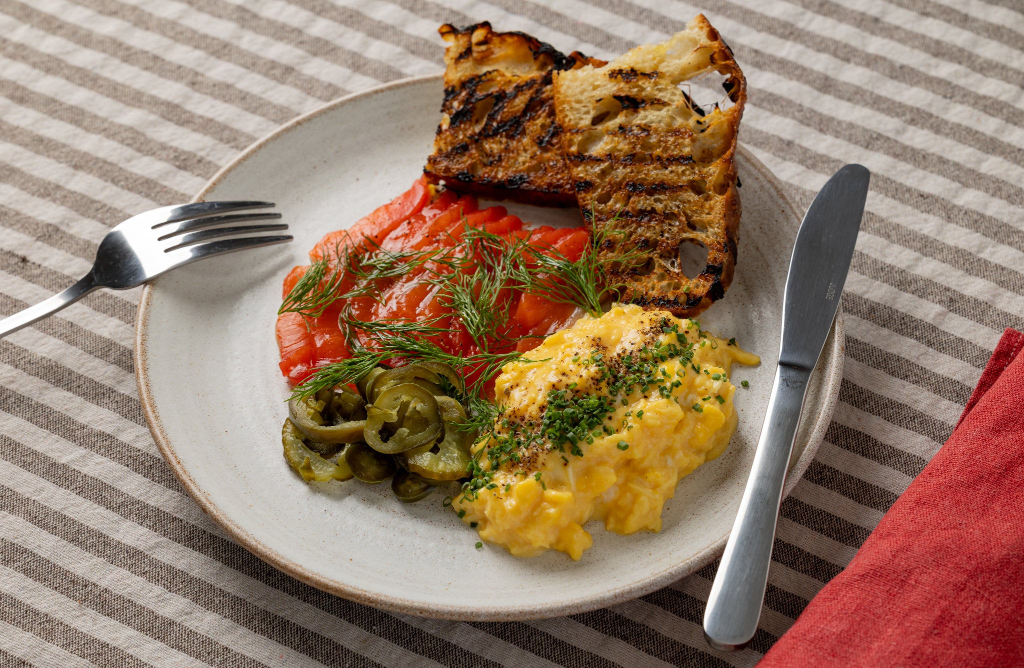 Continental and cooked breakfast options by Kitchen 94 London