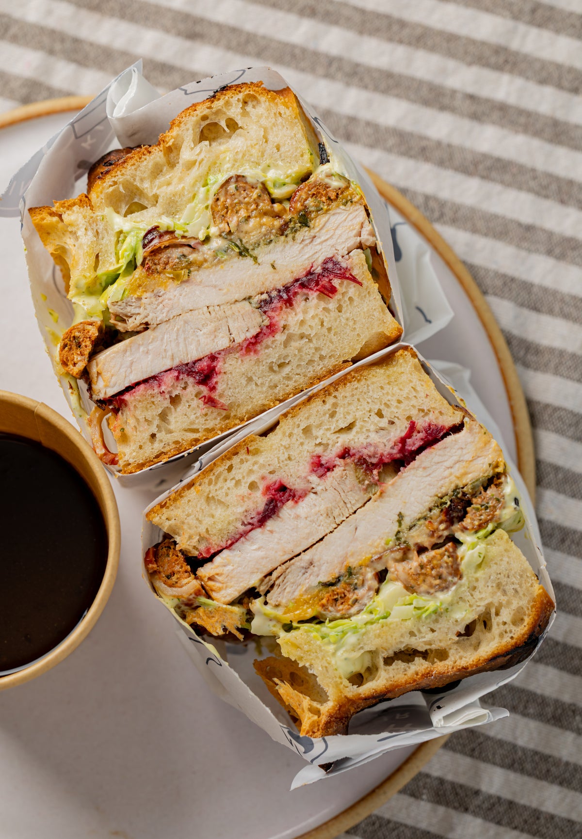 Foccacia sandwiches