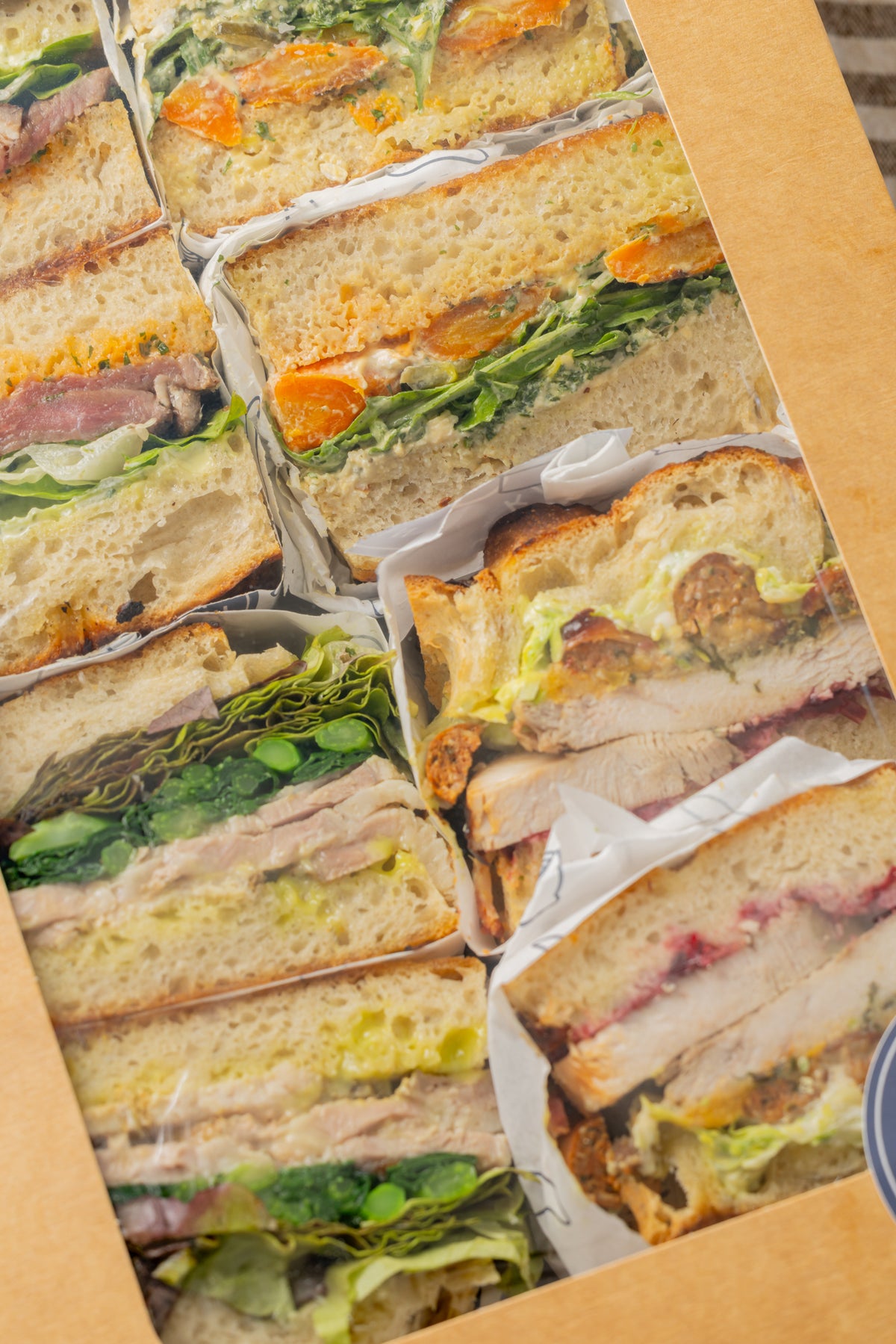 Foccacia sandwiches