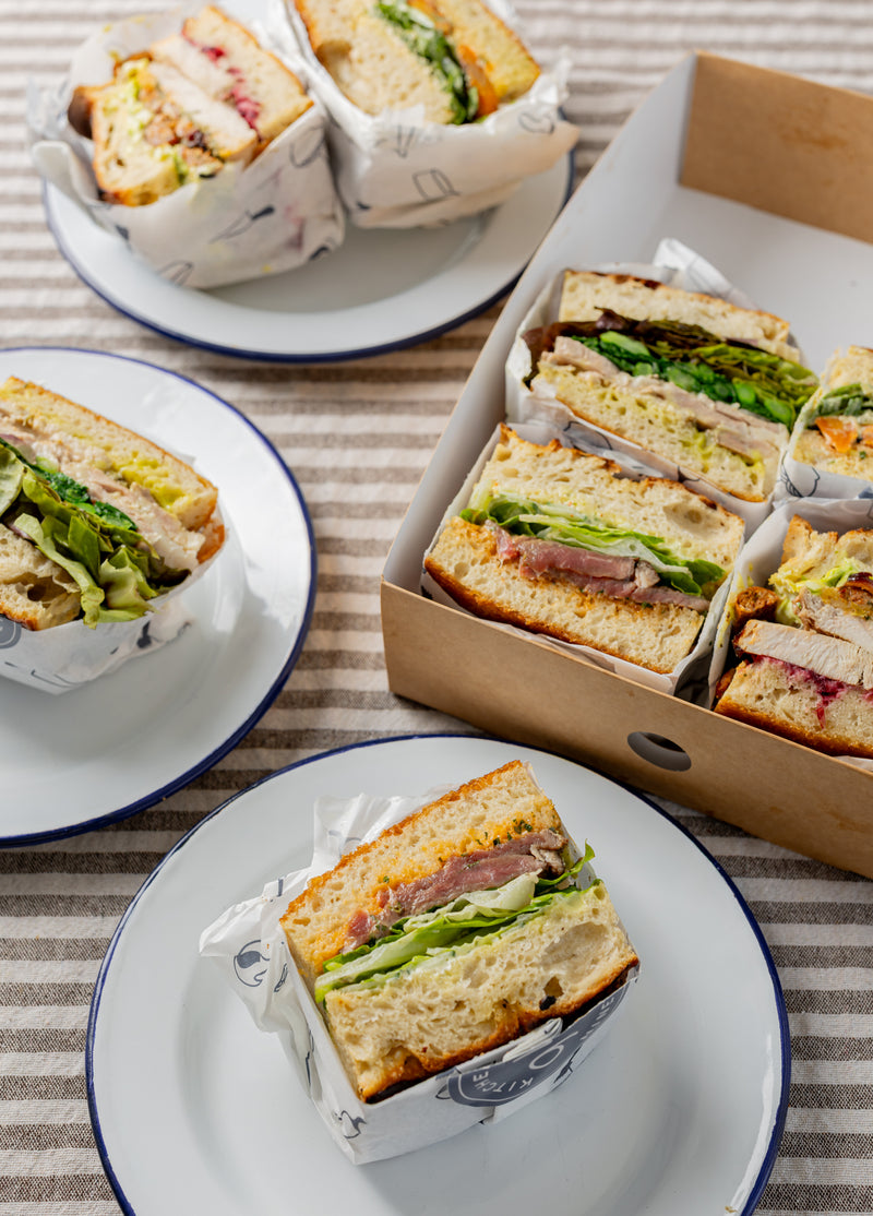 Foccacia sandwiches