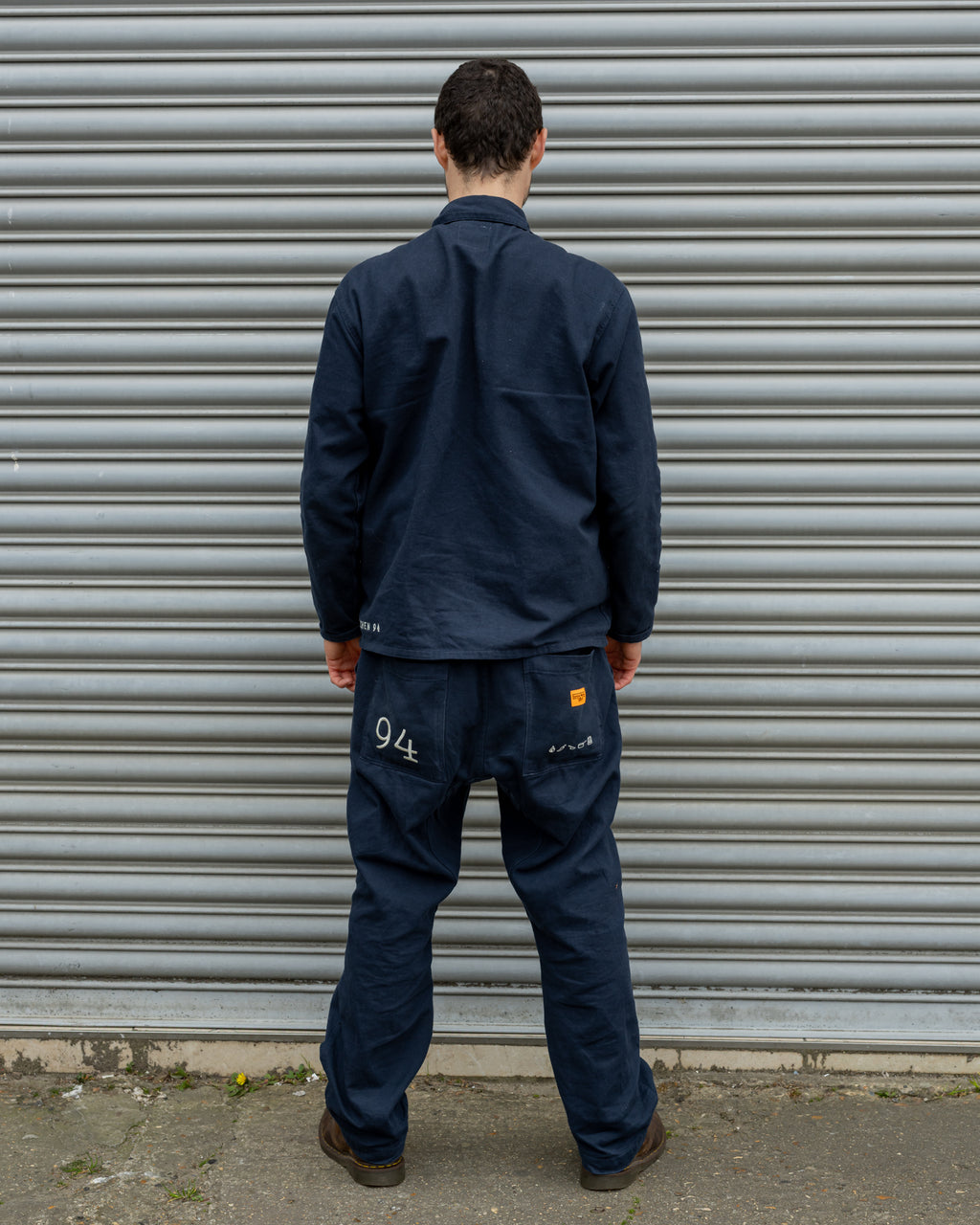 Service Works x Kitchen 94 dark navy trousers