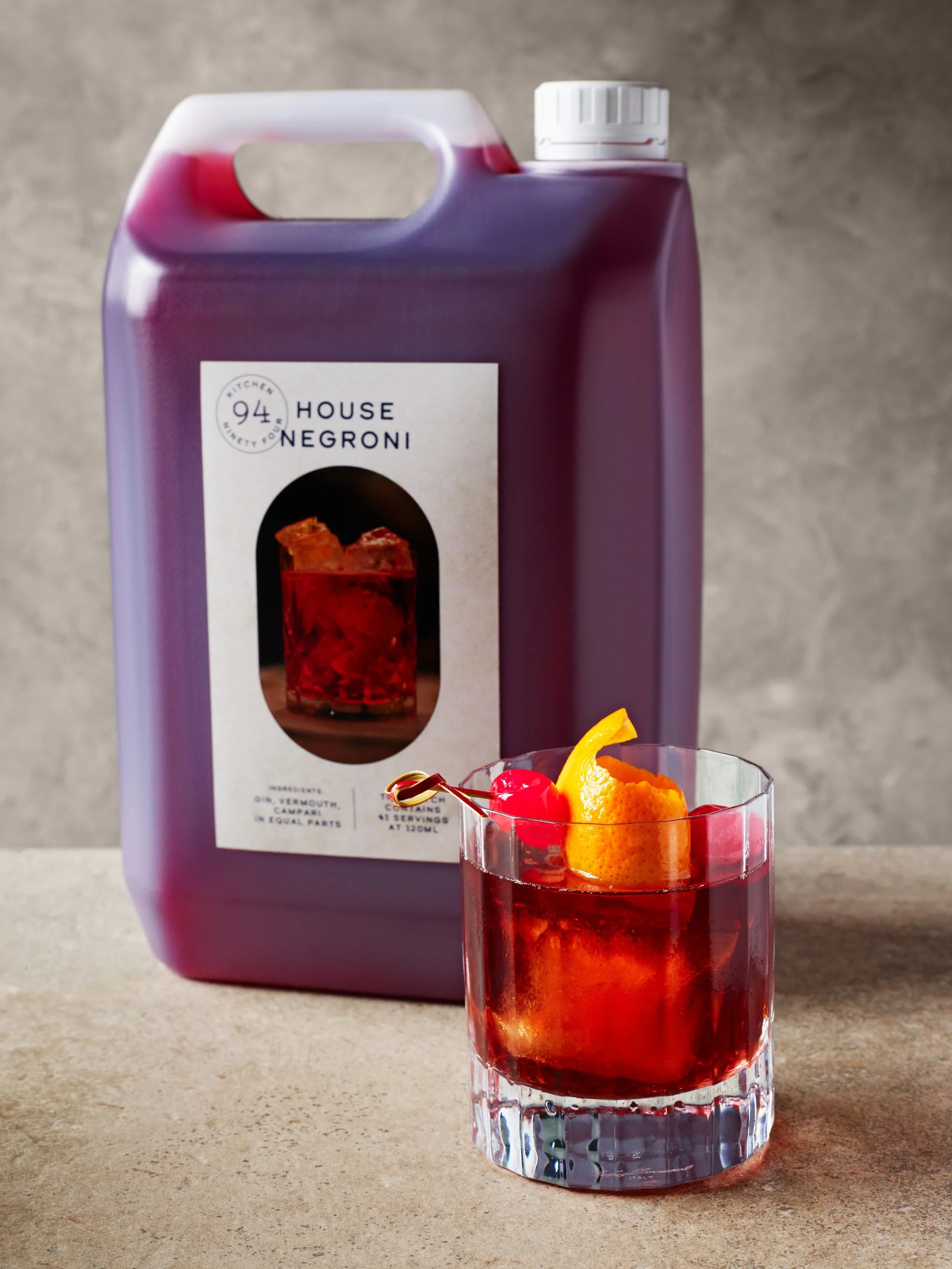 House Negroni - Premium Kitchen 94 Cocktail