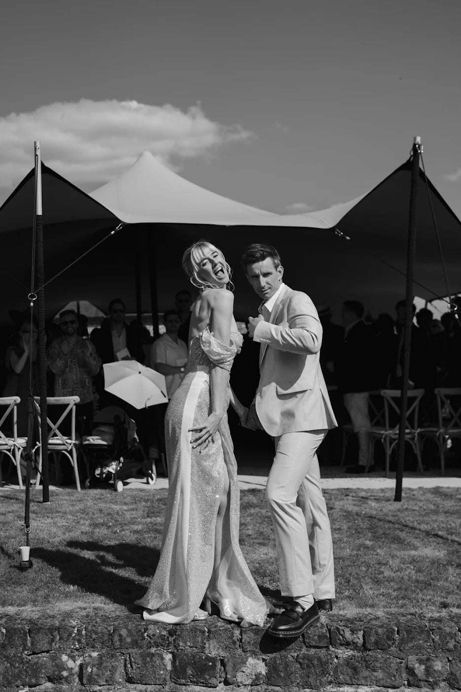 Large-scale wedding feast by Kitchen 94 London caterers
